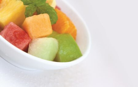 Obstsalat Karibik grob Obstsalate ohne Zusatzstoffe Kindergartenobst frisch Köhra Umgebung Leipzig