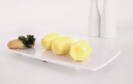 Kartoffeln tourniert Schälkartoffeln Ibuss Friweika Börde Köhra Leipzig